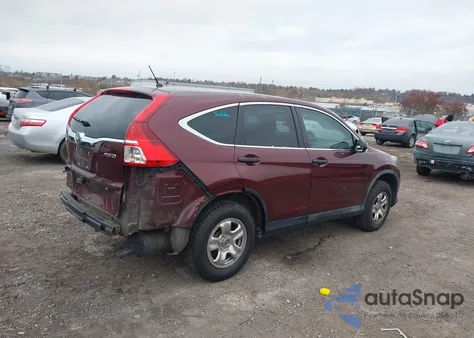 2015 Honda Cr-V Lx from USA, damaged, VIN 5J6RM4H30FL129018